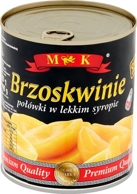 MK Brzoskwinie połówki w lekkim syropie