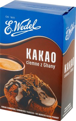 Wedel Dark какао из Ганы