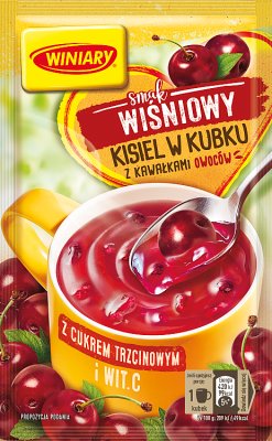 Winiary Kisiel Wiśniowy  Z kawałkami owoców