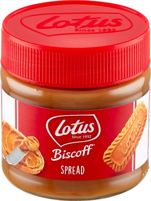Lotus Biscoff Spread with caramelized biscuits
