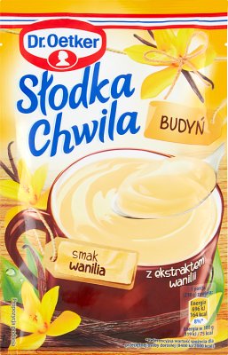 Dr. Oetker Sweet moment of vanilla flavor pudding