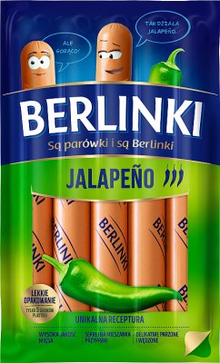 Berlinki jalapeno sausages