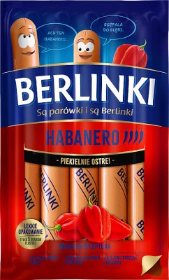 Berlinki habanero sausages