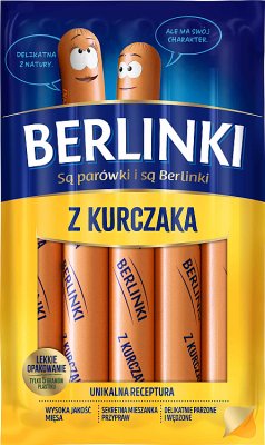 Berlinki chicken sausages