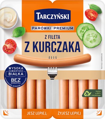 Tarczyński parówki z fileta kurczaka