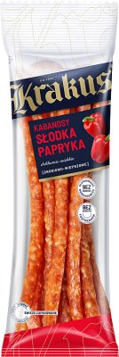 Krakus kabanosy sweet pepper