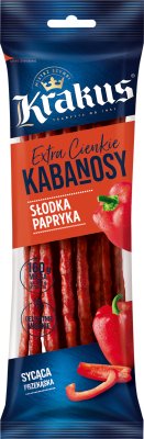 Krakus kabanosy słodka papryka