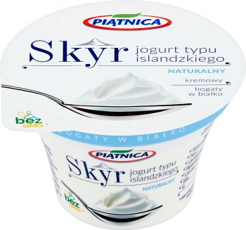 Yogur islandés natural Piątnica Skyr