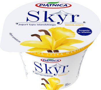 Piątnica Skyr Icelandic vanilla yoghurt