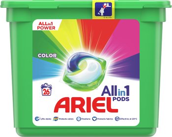 Cápsulas de lavado Ariel para tejidos de colores