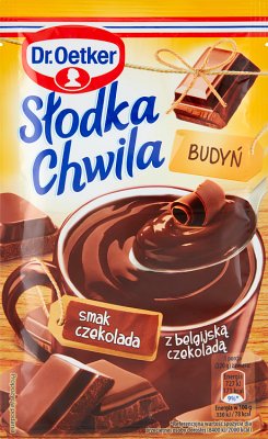 Dr. Oetker Słodka chwila budyń smak czekolada z belgijska czekoladą