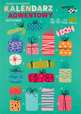 Me Gusto Advent calendar gluten-free BIO fudge