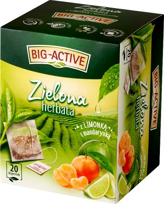 Big-Active Grüner Tee mit Limette und Mandarine