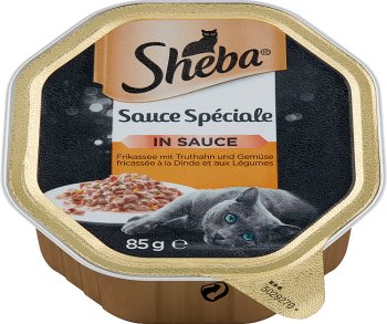 Sheba karma dla kotów dorosłych indyk z warzywami
