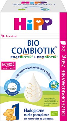 HiPP 1 BIO COMBIOTIK ekologiczne mleko początkowe, dla niemowląt 