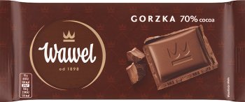 Wawel Dark chocolate 70% cocoa