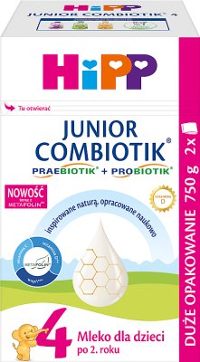 HIPP 4 JUNIOR COMBIOTIK para niños