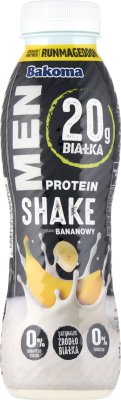 Bakoma Men protein drink with banana flavor