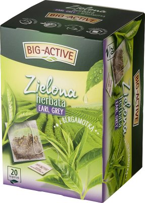 Зеленый чай Big-Active с бергамотом