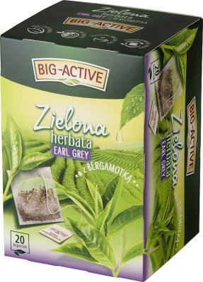 Big-Active herbata zielona z  bergamotką