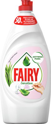 Fairy Dishwashing liquid with aloe vera and jasmine fragrance