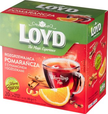 Loyd Rozgrzewająca pomarańcza z cynamonem i goździkami