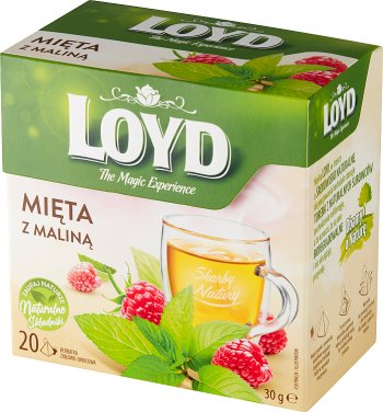 Loyd Mint with raspberry