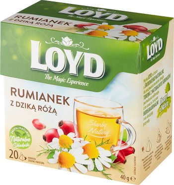 Manzanilla Loyd con rosa mosqueta