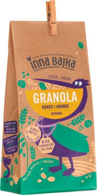 Inna Bajka Granola  owsiana  kokos i ananas