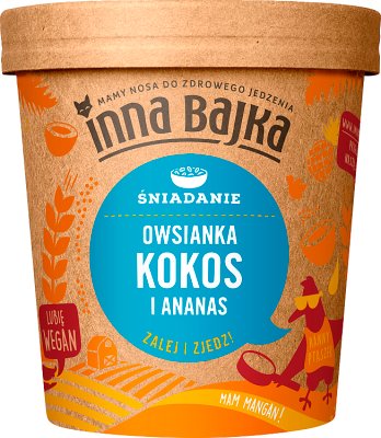 Inna Bajka Haferflocken Kokos und Ananas