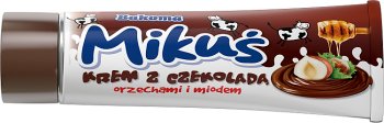 Crema Bakoma Mikuś con chocolate, nueces y miel