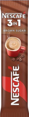 Nescafe 3w1 Brown Sugar rozpuszczalny napój kawowy