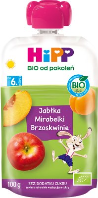 HiPP Apples-Peaches-Mirabelki BIO