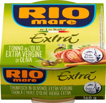 Тунец Rio Mare Extra в оливковом масле первого холодного отжима