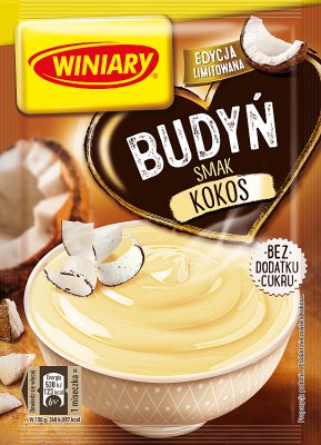 Winiary pudding coconut flavor