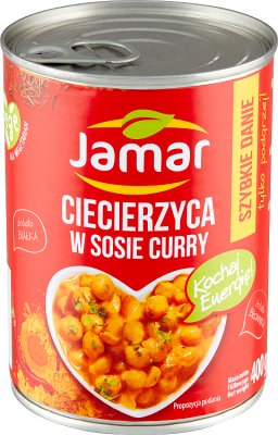 Jamar Ciecierzyca w sosie curry