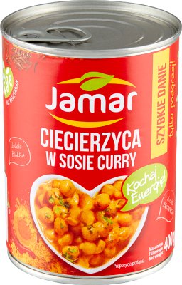 Jamar-Kichererbsen in Currysauce