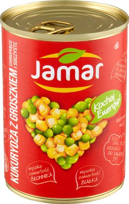 Jamar-Mais mit Erbsen