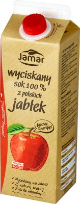 Jamar wyciskany sok 100% z polskich jabłek