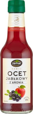 Jamar Apple cider vinegar, naturally cloudy, with chokeberry