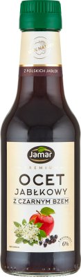 Jamar Apple cider vinegar, naturally cloudy, with elderberry