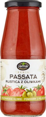 Jamar Passata Rustica Tomate mit Oliven