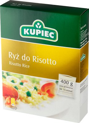 Der Händler Reis für Risotto