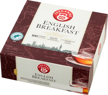 Teekanne English Breakfast Eine Mischung aus schwarzen Tees