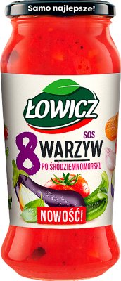 Salsa Łowicz de 8 verduras mediterráneas