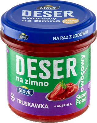 Stovit Deser owocowy na zimno truskawka, acerola