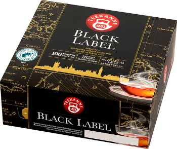 Teekanne Black Label Té negro fuerte