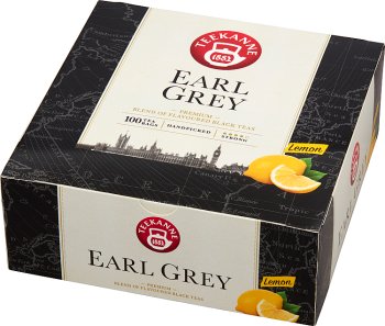 Teekanne Earl Grey Lemon Aromatisierter Schwarztee mit Zitronen- und Bergamotte-Geschmack