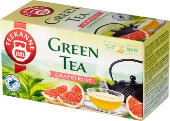 Teekanne Green Tea Grapefruit Aromatisierter Grüntee mit Grapefruit-Geschmack