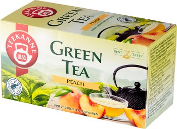 Teekanne Green Tea Peach Aromatyzowana herbata zielona smak brzoskwiniowy